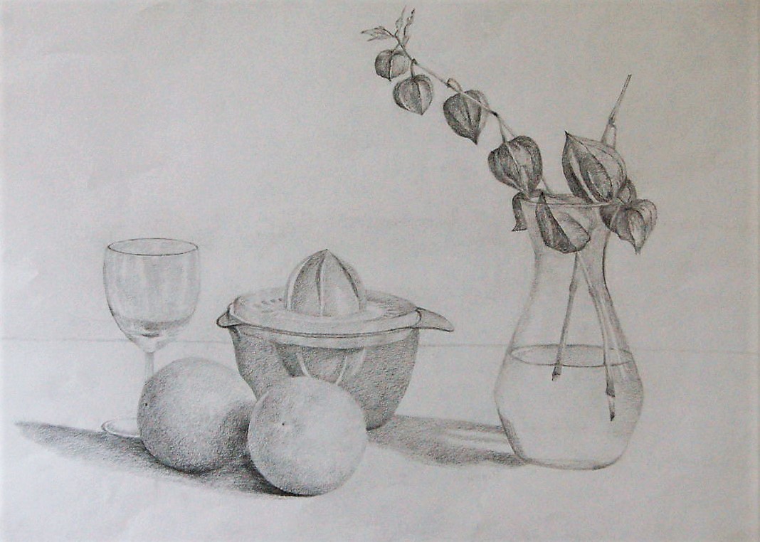 Giovannetti Still Life 鉛筆画 約30x40cm Giovannetti Still Life 鉛筆画 約30x40cm Giovannetti Still